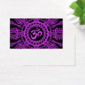 Purple and Black Om Star (Desk)
