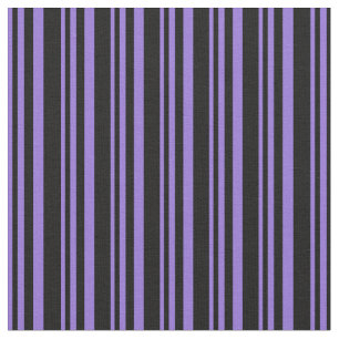 Purple and Black Pattern Fabric