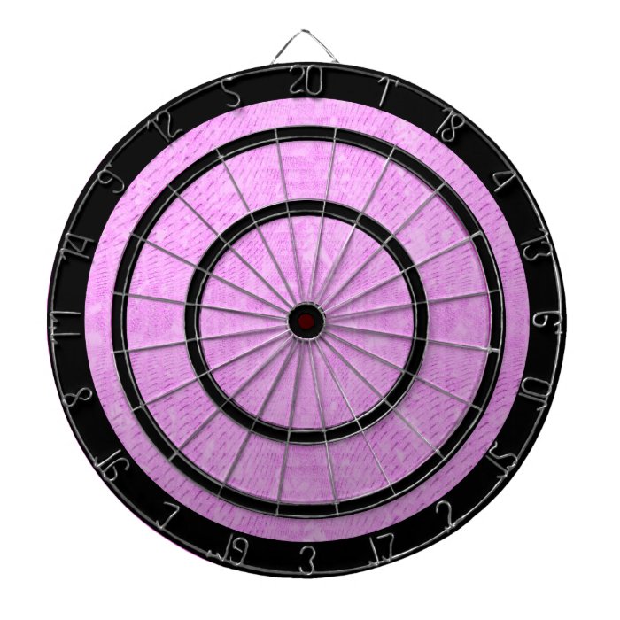 Purple and Black Regulation Dart Board