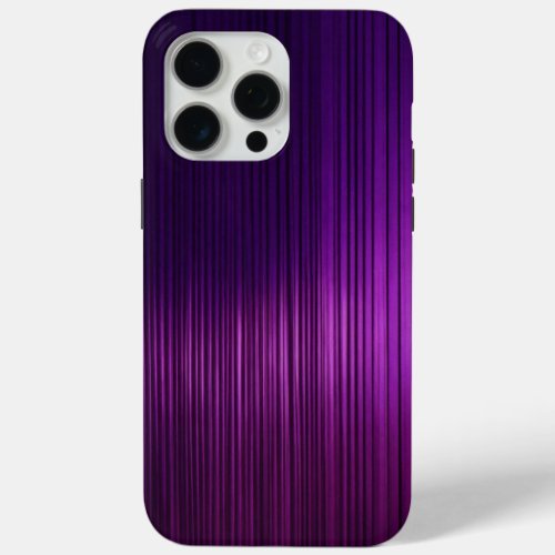 purple and black stripe iPhone 15 pro max case