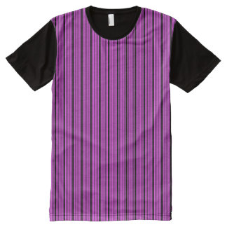 Men's Purple Striped T-Shirts | Zazzle