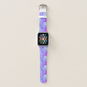 Purple and Blue Bouquet  Apple Watch Band