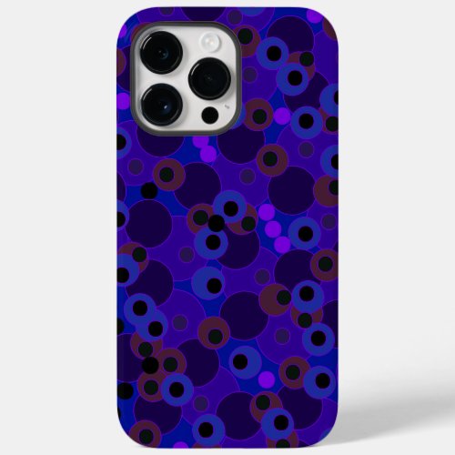 Purple and Blue Dots Phone Case