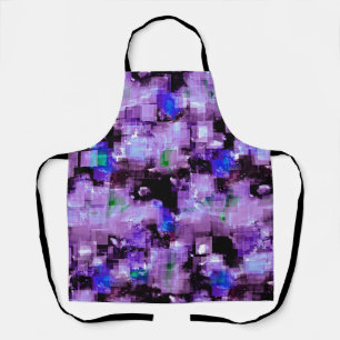 Purple and Blue Full Apron