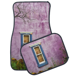 Purple And Blue in the southwest Car Floor Mat