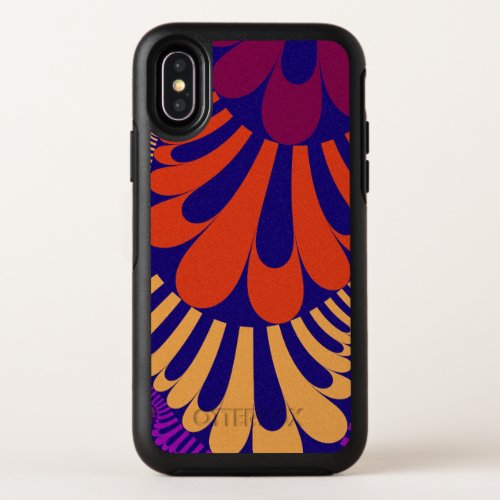 Purple and Blue Loop OtterBox Symmetry iPhone X Case