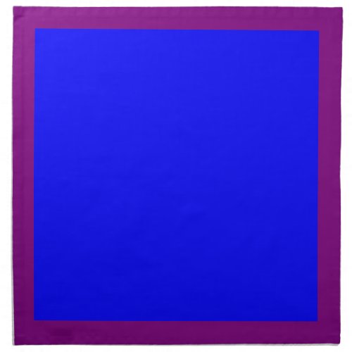 Purple and Blue Napkins