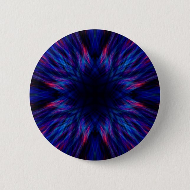 Purple and blue pattern button (Front)