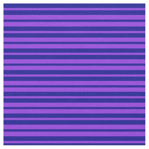 Purple and Dark Blue Pattern of Stripes Fabric
