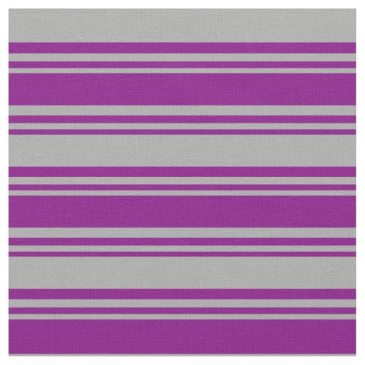 Purple and Dark Grey Colored Pattern Fabric
