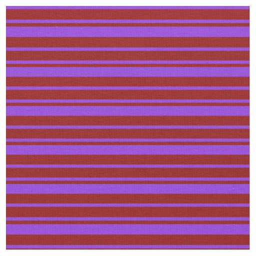 Purple and Dark Red Pattern of Stripes Fabric