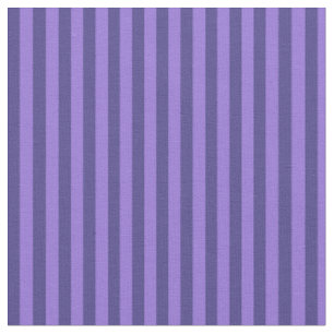 Purple and Dark Slate Blue Stripes Fabric