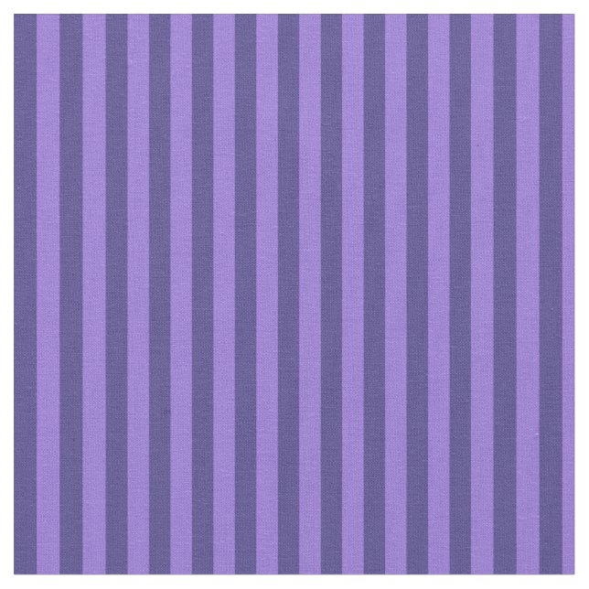 Purple and Dark Slate Blue Stripes Fabric (Close Up)