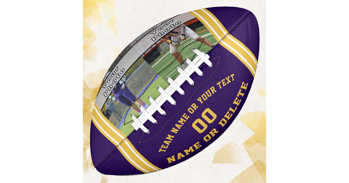 https://rlv.zcache.com/purple_and_gold_2_photos_personalized_football-r_8xolnt_630.jpg?view_padding=%5B285%2C0%2C285%2C0%5D