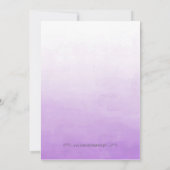 Purple and Gold Baby Shower Invitation | Zazzle