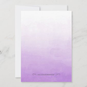 Purple and Gold Baby Shower Invitation | Zazzle