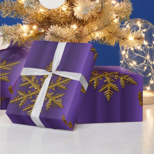 Purple and Gold Christmas