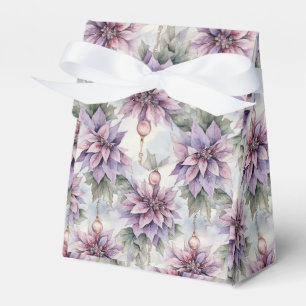 Purple and Gold Elegance Favor Boxes