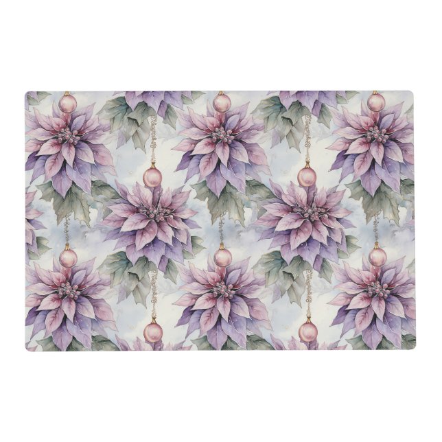 Purple and Gold Elegance Placemat (Front)