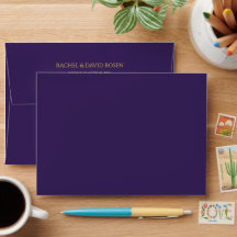 Purple and Gold