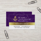 Purple and Gold Freemason Grand Lodge Masonic