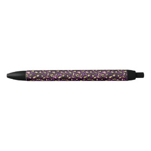 Purple and Gold Leopard Series Design 1 Pen