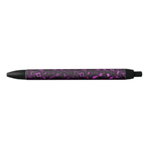 Purple and Gold Leopard Series Design 5 Pen