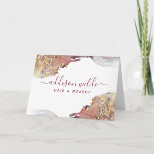 Liquid Gold Greeting Card