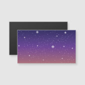 Purple and Gold Starry Sunset Sky (Front/Back)