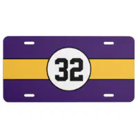 Minnesota Vikings release commemorative license plate design