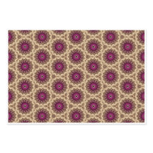 Purple and Gold wrapping paper.