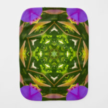 PURPLE AND GREEN ABSTRACT DRAWING. SAMER BRASIL. 4