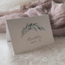 Purple and Green Eucalyptus Wedding Place Cards