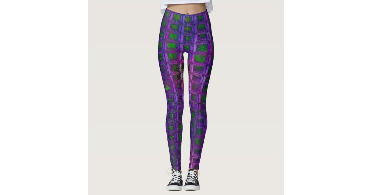 purple and green leggings | Zazzle.com