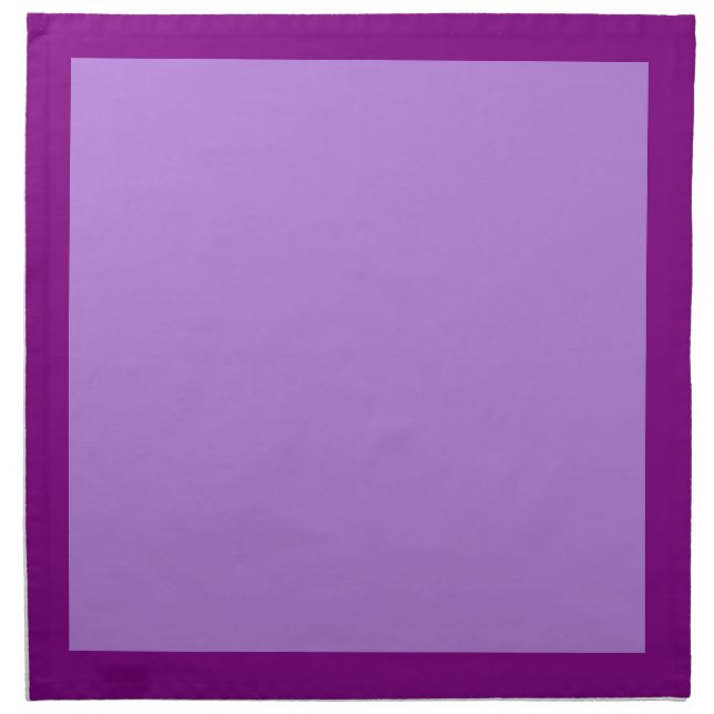 Purple and Lavender Napkins (Front)