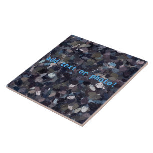 Purple and Lavender Paint Splatter Tile