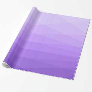 Purple And Lavender Polygonal Wrapping Paper