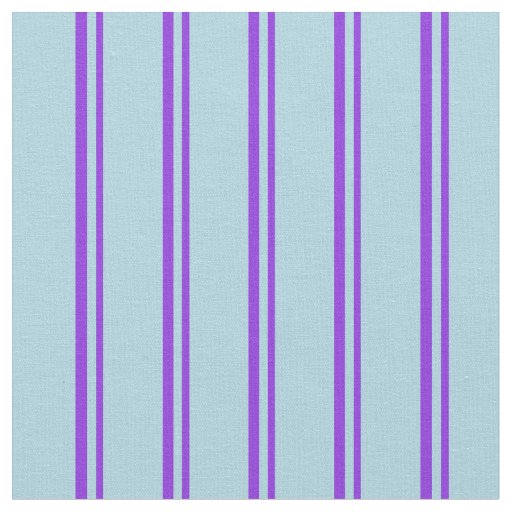Purple and Light Blue Stripes/Lines Pattern Fabric