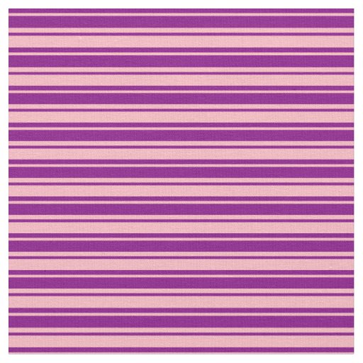 Purple and Light Pink Lined Pattern Fabric