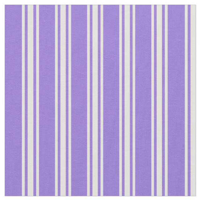 Purple and Light Yellow Striped/Lined Pattern Fabric (Close Up)