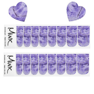 Purple and Lilac TortoiseShell Minx Nail Art