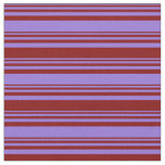 Purple and Maroon Colored Pattern Fabric