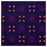 Purple and Orange School Spirit Sports Team Fabric