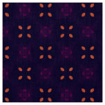 Purple and Orange School Spirit Sports Team Fabric