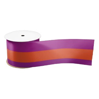 Purple and orange striped
