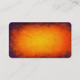 Purple and orange sunset texture business card