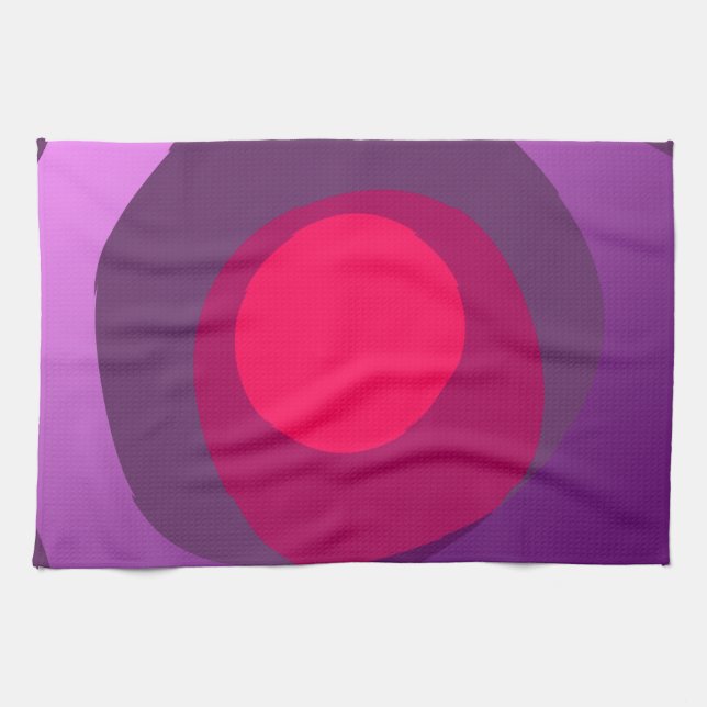 Purple And Pink 6078  Kitchen Towel (Horizontal)