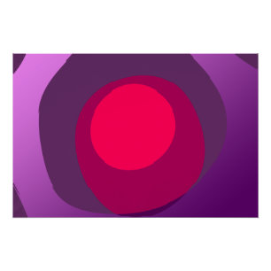 Purple And Pink 6078  Poster