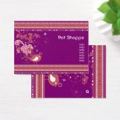 Purple and Pink Abstract Bird (Desk)