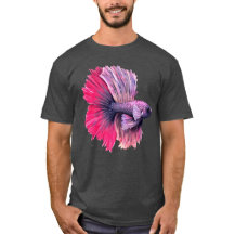 Purple and Pink Betta Fish